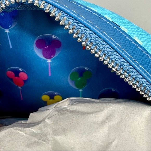 Disney Parks Magic Kingdom Chibi Balloon Allover Print Mini Backpack - Picture 7 of 8